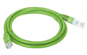 Patchcord U/UTP 5e Alantec RJ45 / RJ45 2 m zielony