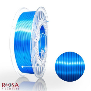 Filament ROSA 3D PLA SILK 1,75mm 800g Niebieski