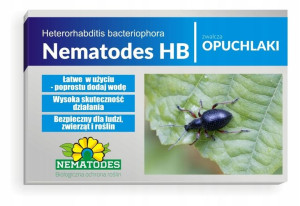 Nematodes HB 50 mln Nicienie na Opuchlaki 100 m2