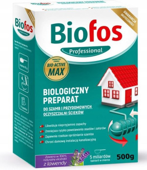 Biofos Granulat Do Szamb 0,5kg karton