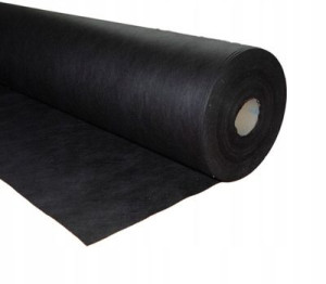 AGROWŁÓKNINA CZARNA 1,1x100m 50g Na Chwasty UV