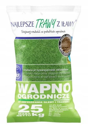 Wapno z Iławy do Odkwaszania Gleby 25kg