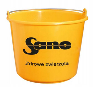 SANO Wiadro 12L Mocny Plastik Solidne
