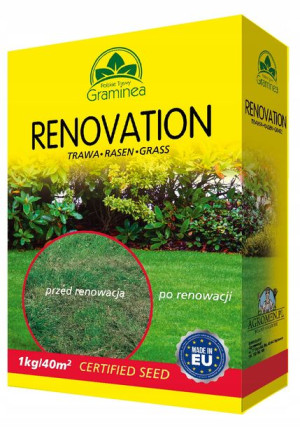 Trawa Renowacyjna Graminea Gazonowa 1KG