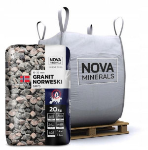 GRYS Granitowy NORWESKI 16-32mm 1000kg 1t Kamień