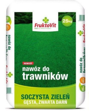 Nawóz Fruktovit Do Trawy Trawnika 25KG