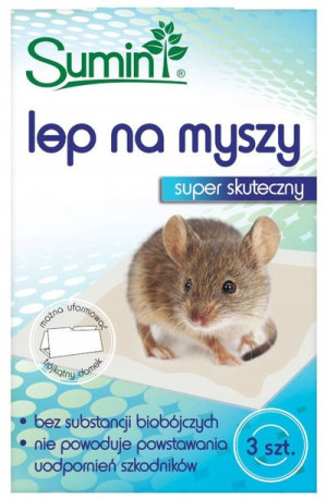Sumin Lep na myszy 3szt