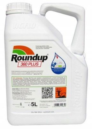 Roundup Plus 360 SL 5L Chwasty Perz