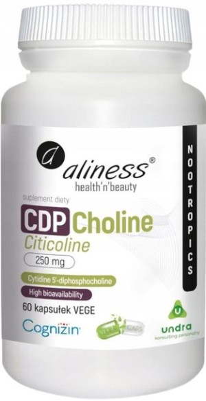 Aliness CDP Choline CYTYKOLINA CHOLINA Pamięć