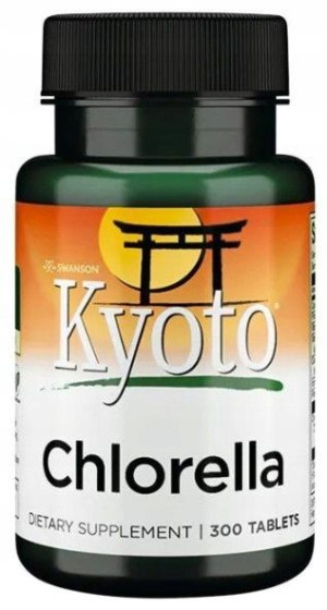 Swanson Kyoto Chlorella 300tab Detoks Oczyszczanie