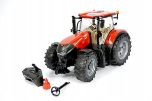 Bruder 03190 Traktor Case Odkręcane Koła