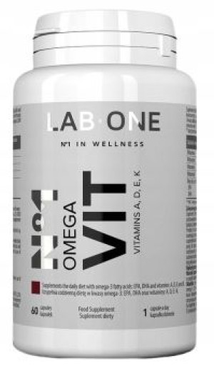 Lab One N°1 Omega VIT 60kaps DHA/EPA, D3, K2 MK7