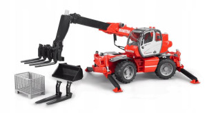 Bruder 02129 Ładowarka Manitou z akcesoriami