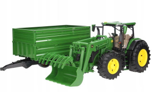 Bruder 03155 Traktor z ładowarką John Deere 7R 350