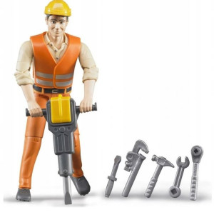 Bruder 60020 Figurka robotnika z akcesoriami