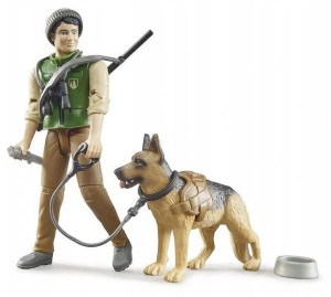 Bruder 62660 Figurka leśnika z psem