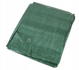 Plandeka Zielona 3x4 Mocna Gruba 90g/m2