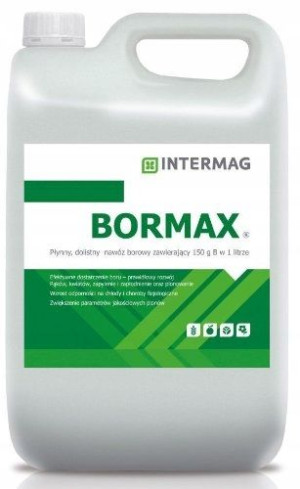 BORMAX 5L Nawóz Dolistny Z Borem rzepak warzywa