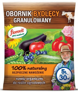 Florovit Obornik Bydlęcy Granulowany 5l Natura
