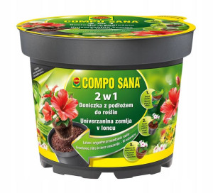 Compo Sana Doniczka Z Podłożem Do Roślin 26cm 4,8L