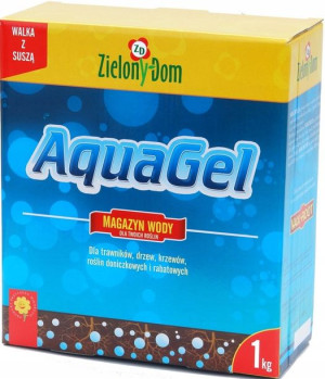 AquaGel Hydrożel Żel Nawadniania 1kg Zielony Dom