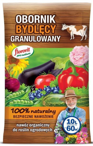 Florovit Obornik Bydlęcy Granulowany 10l Natura