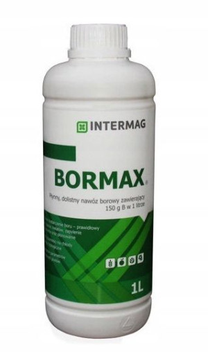 Bormax 1L INTERMAG nawóz dolistny z BOREM Bor 11%