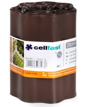 Cellfast Obrzeże Trawnikowe Brązowe 20cm x 9mb