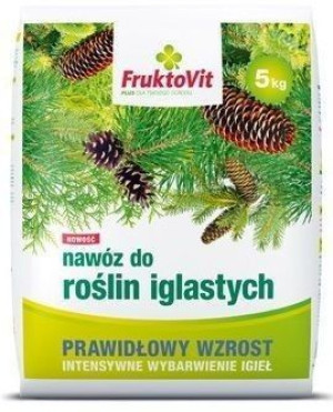 Nawóz Fruktovit Do Iglaków Iglaki Tuje Iglak 5KG
