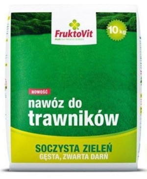Nawóz Fruktovit Do Trawy Trawnika 10KG