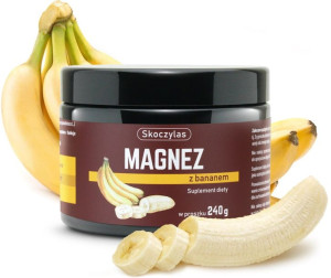 SKOCZYLAS Magnez z Bananem Proszek 240 g