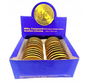 Dippo monety o smaku czekoladowym 18g x 24