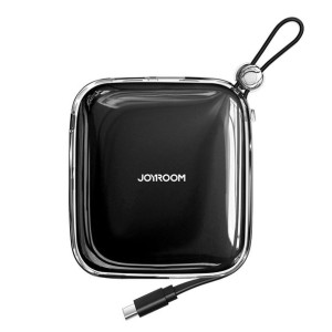 Powerbank Joyroom JR-L002 Jelly Series 10000mAh 22.5W + kabel USB-C czarny