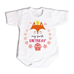 My First Birthday - body na roczek - 92 kr