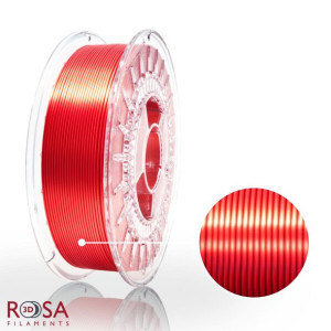 Filament ROSA3D PLA SILK 1,75mm 800g Czerwony Red