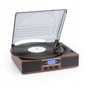 Gramofon Auna TT-138 DAB brązowy