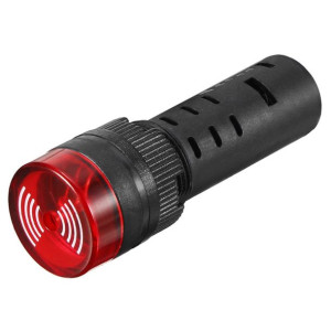 Kontrolka LED 16mm z Buzzerem 230V AC