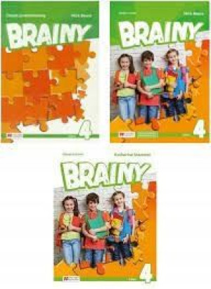 ZESTAW Brainy 4 Podręcznik+Ćwiczenie+Zeszyt