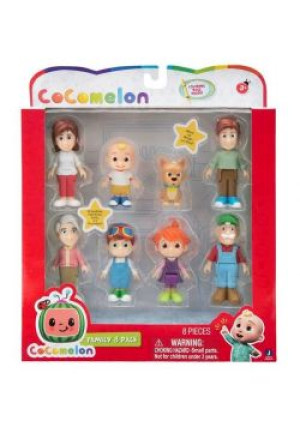Cocomelon - Zestaw 8 Figurek Rodzina 0047