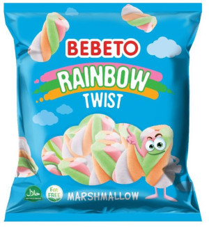 Bebeto Marshmallow rainbow 60 g