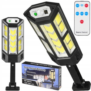 Lampa Solarna Ogrodowa Led Czujnik Ruchu Zmierzchu