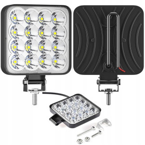 Lampa Robocza Halogen 48w 16 Led 12v 24v Ip67 E50