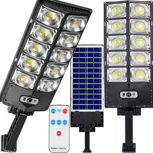 Lampa Solarna 1000w Czujnik Zmierzchu Ruchu +pilot