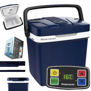 Lodówka Turystyczna Lcd Samochodowa Usb 12/230 30l