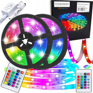Taśma Led Rgb Smd Wodoodporna Kolorowa + Pilot