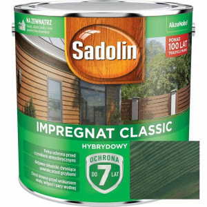 Sadolin Impregnat Hybrydowy Classic Zielony 9l