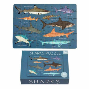 Mini puzzle rekiny 48 el Rex London