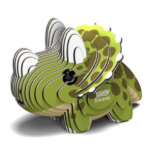 Kartonowa układanka puzzle 3D Tricera Eugy