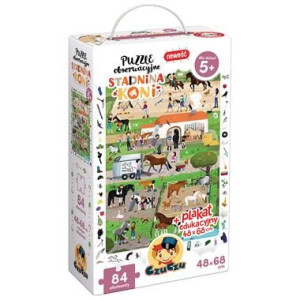 Puzzle obserwacyjne stadnina koni 84 el Czuczu