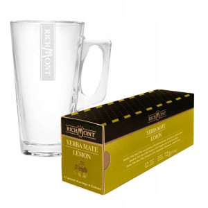 Richmont Yerba Mate Lemon 12 Saszetek + Szklanka